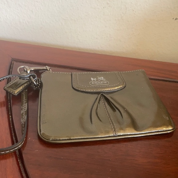 Coach Handbags - Coach patent leather wristlet